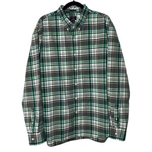 J.Crew Men's Flex Washed Plaid Shirt 2XL A-036